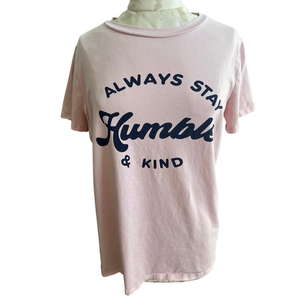 Vemvan Always Stay Humble & Kind Short Sleeve T-Shirt Large
